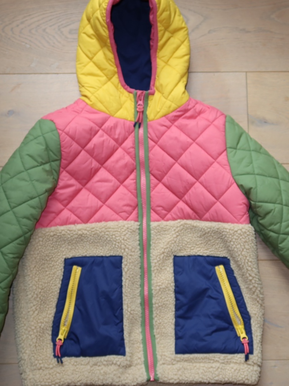 Girl Hooded Jacket Size 9-10 Mini Boden